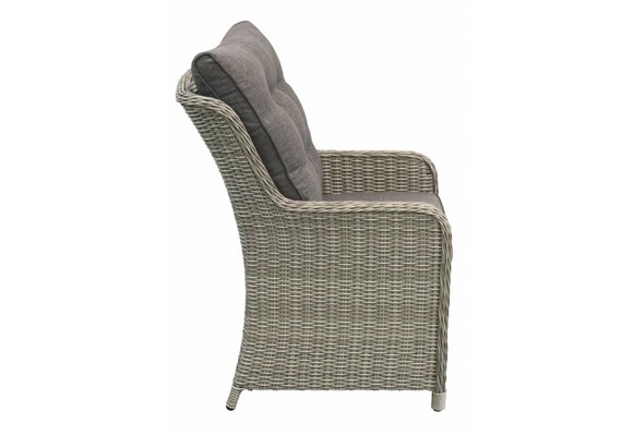 7-teiliges Gartenset | 6 Dublin Gartenstühle | Gartentisch Dublin 180 cm mit Keramikplatte