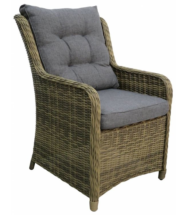 Milano Korbwaren Dining Gartenstuhl (Natur) - 4 Jahreszeiten