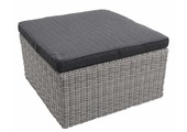 Hocker Dublin | 73 x 73 cm | Rattan