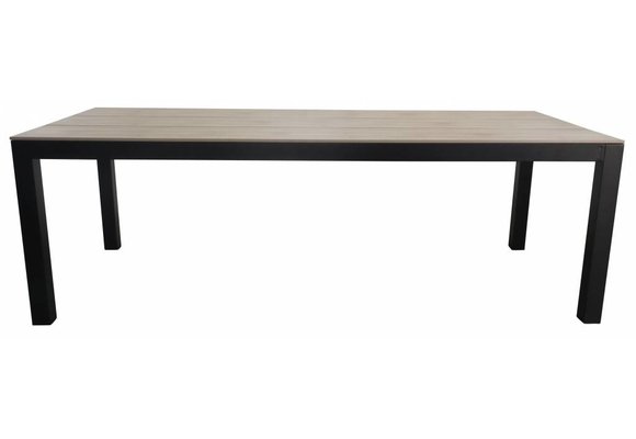 7-teiliges Gartenset | 6 Gartenstühle Dublin | Limasol Gartentisch | 225 cm