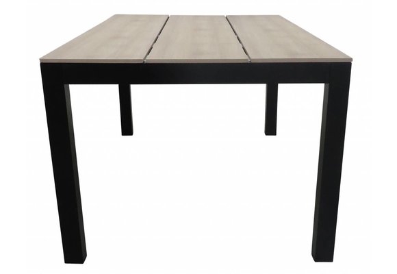 5-teiliges Gartenset | 4 verstellbare Gartenstühle Dublin | Limasol Gartentisch | 160 oder 180 cm