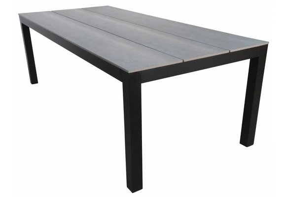 7-teiliges Gartenset | 6 verstellbare Gartenstühle Dublin | Gartentisch Limasol 225 cm