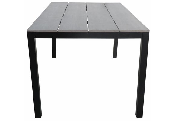 5-teiliges Gartenset | 4 verstellbare Stühle Dublin | Limasol Gartentisch 160 oder 180 cm