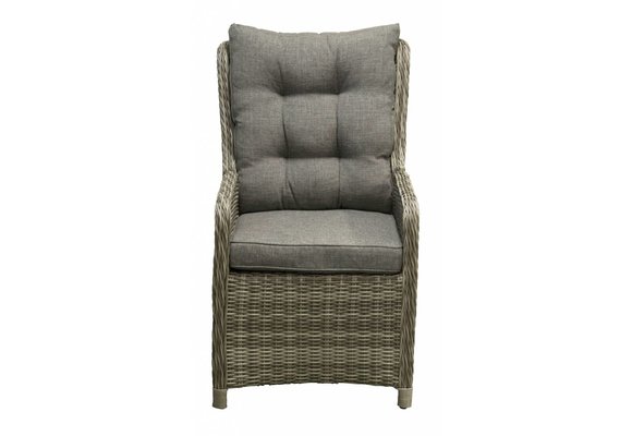 5-teiliges Gartenset | 4 verstellbare Stühle Dublin | Limasol Gartentisch 160 oder 180 cm