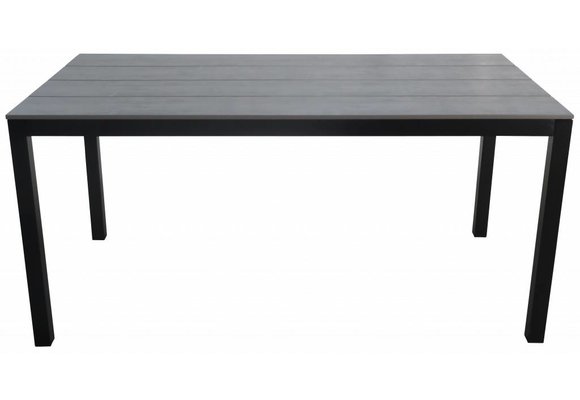 5-teiliges Gartenset | 4 verstellbare Gartenstühle Dublin | Limasol Gartentisch | 160 oder 180 cm