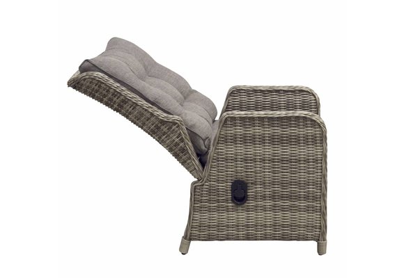 7-teiliges Gartenset | 6 verstellbare Stühle Dublin | Gartentisch mit Keramikplatte | 230 cm