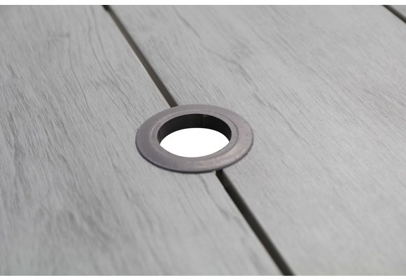 Picknicktisch | Coffee Bay | Grau | Aluminium & Polywood