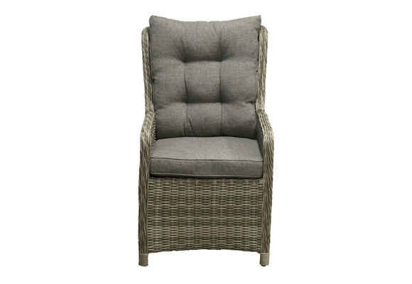 5-teiliges Gartenset | 4 Dublin Gartenstühle  | Limasol Gartentisch | ø 120 cm