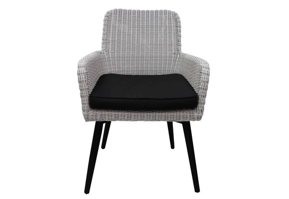 5-teiliges Gartenset | 4 Pisa Gartenstühle  | Limasol Gartentisch | 180 cm