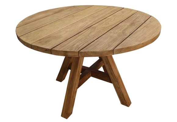 Runder Gartentisch  Jakarta |  ø 120 cm | Teakholz