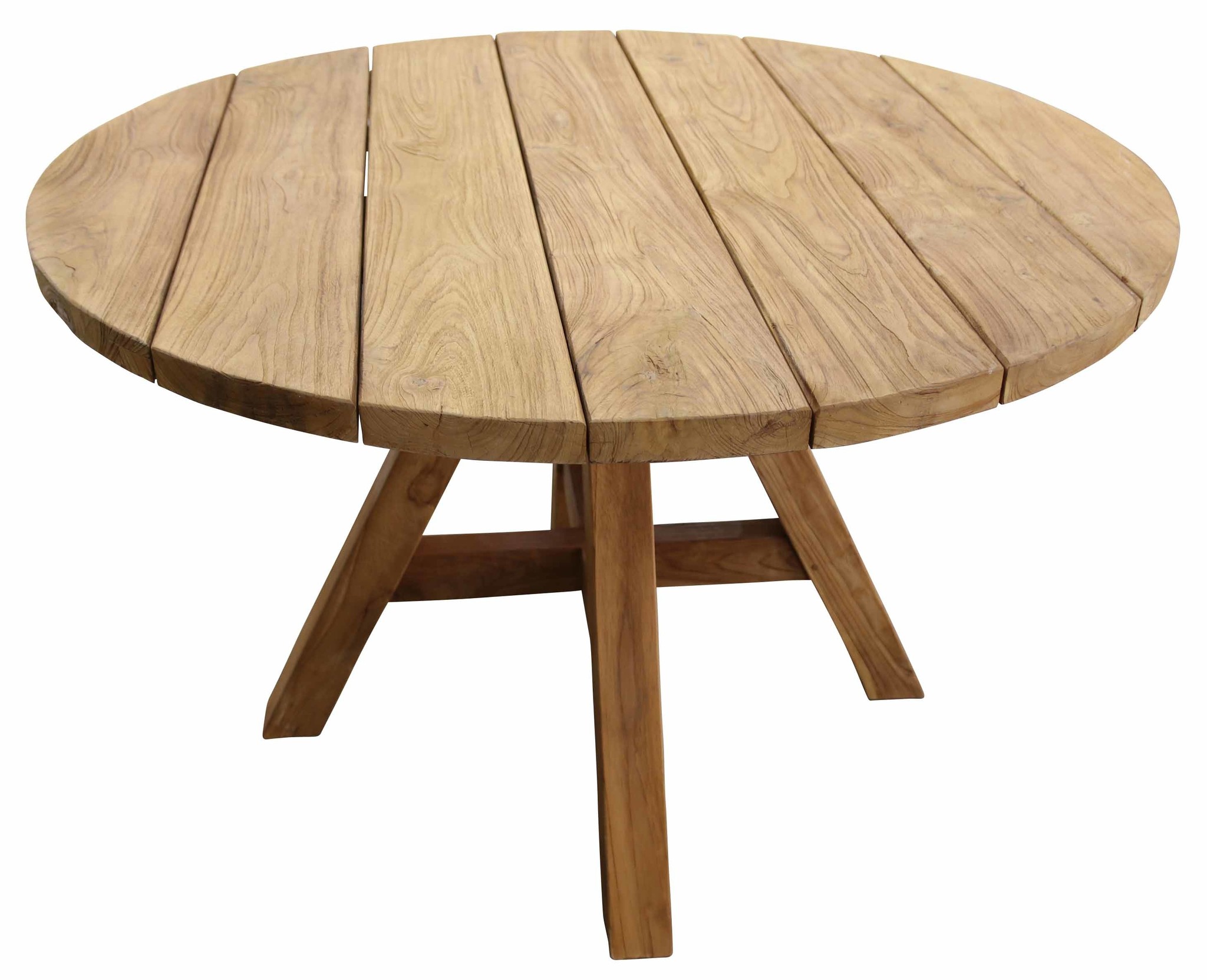 4 Jahreszeiten Gartenmöbel  Runder Gartentisch  Jakarta | ø 150 cm  | Teakholz