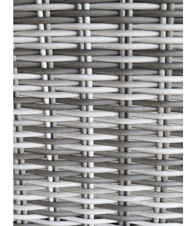 York 5-teiliges Gartenset rund (Anthrazit) - 4 Jahreszeiten Gartenmöbel