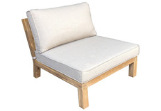 Mittel-Element Kent | Sand | Akazienholz