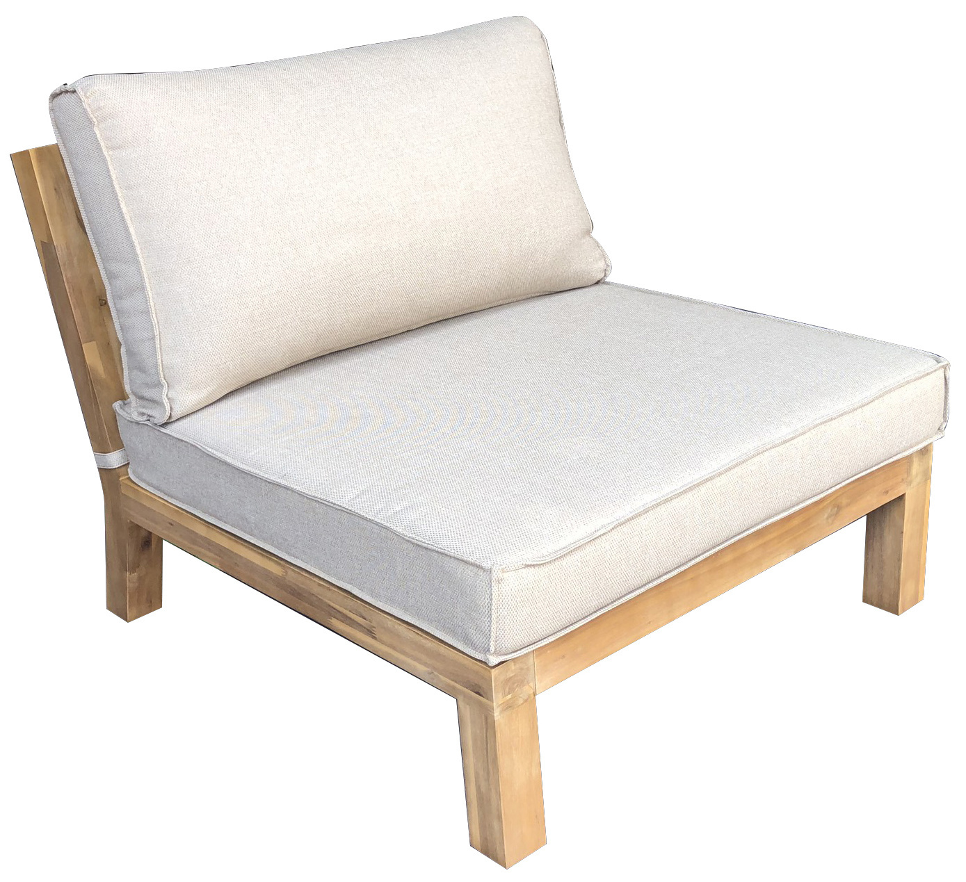 Eurofar Garden Furniture Mittel-Element Kent | Sand | Akazienholz