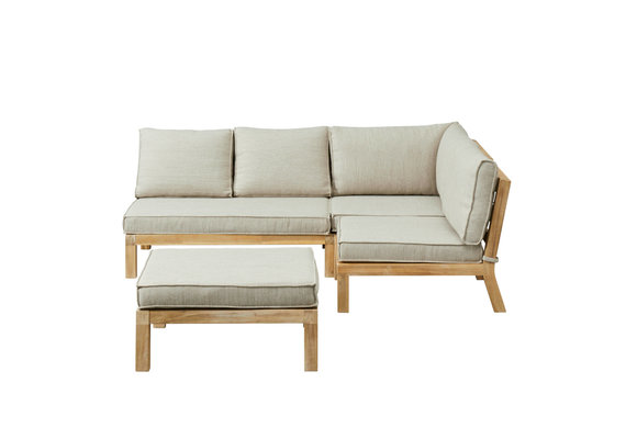 Mittel-Element Kent | Sand | Akazienholz