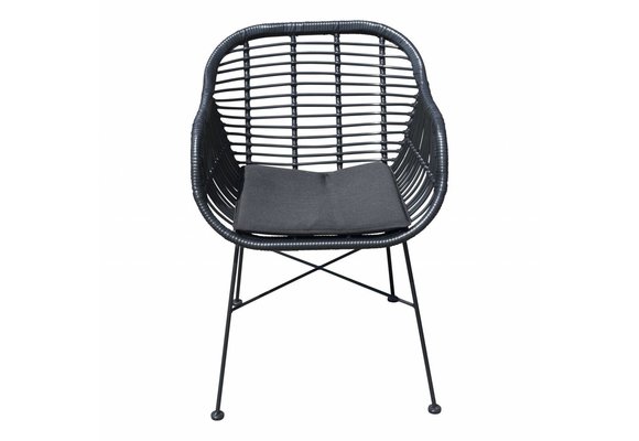 7-teiliges Gartenset | 6 Oslo Gartenstühle  | Limasol Gartentisch | ø 150 cm