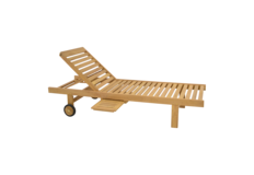 Liegestuhl | Teakholz | Lesli Living