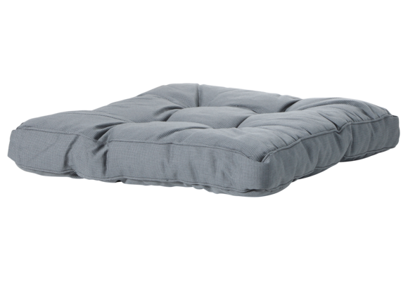 Madison Florance Lounge-Kissen | Rib Grau  | ca. 60 x 60 cm