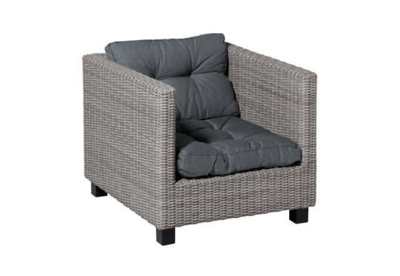 Madison Florance Lounge-Kissen | Rib Grau | 4 SETS | ca. 73 x 73 cm + 73 x 43 cm