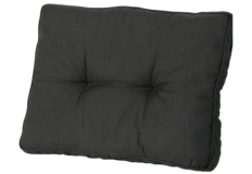 Madison Florance Lounge-Kissen | Rib Schwarz  | ca. 60 x 43 cm