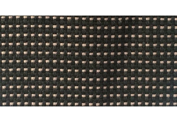 Madison Florance Lounge-Kissen | Rib Schwarz  | ca. 60 x 43 cm