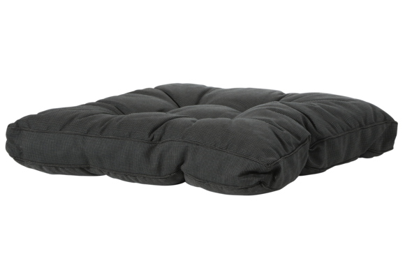 Madison Florance Lounge-Kissen | Rib Schwarz  | ca. 73 x 73 cm