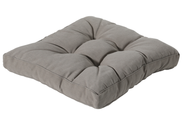 Madison Florance Lounge-Kissen | Rib Taupe  | ca. 60 x 60 cm