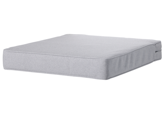 Madison Luxus Lounge-Kissen | Outdoor Manchester Hellgrau | ca. 73 x 73 cm