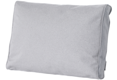 Madison Luxus Lounge-Kissen | Outdoor Manchester Hellgrau | ca. 73 x 40 cm