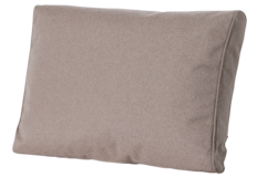 Madison Luxus Lounge-Kissen | Outdoor Manchester Taupe | ca. 60 x 40 cm