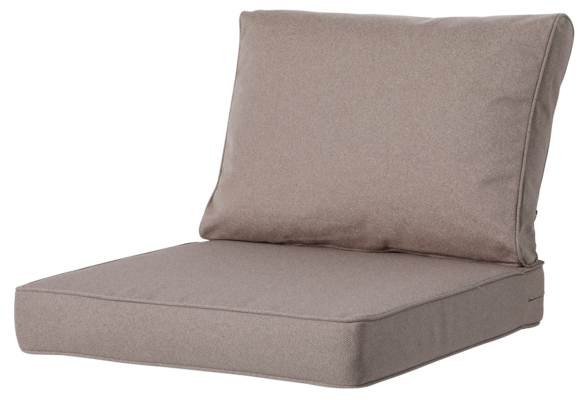 Madison Luxus Lounge-Kissen | Outdoor Manchester Taupe | ca. 73 x 73 cm