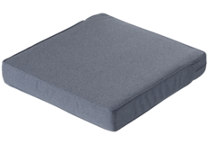 Madison Luxus Lounge-Kissen | Outdoor Manchester Denim Grau | ca. 60 x 60 cm