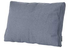 Madison Luxus Lounge-Kissen | Outdoor Manchester Denim Grau | ca. 73 x 40 cm