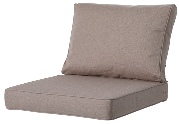 Madison Luxus Lounge-Kissen | Outdoor Manchester Taupe | ca. 73x73 + 73x43cm