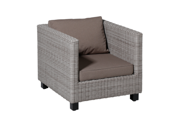 Madison Luxus Lounge-Kissen | Outdoor Manchester Taupe | ca. 73 x 73 cm + 73 x 43 cm