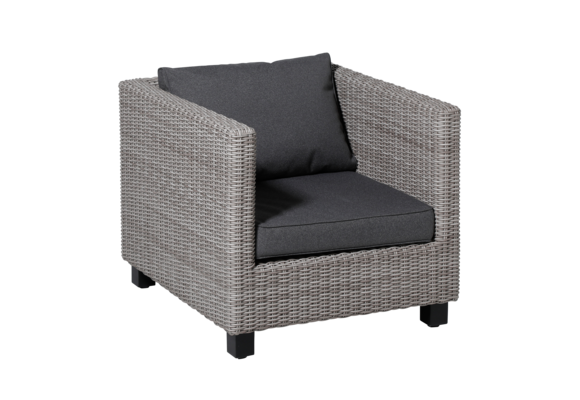 Madison Luxus Lounge-Kissen | Outdoor Manchester Grau | ca. 73 x 73 cm + 73 x 43 cm