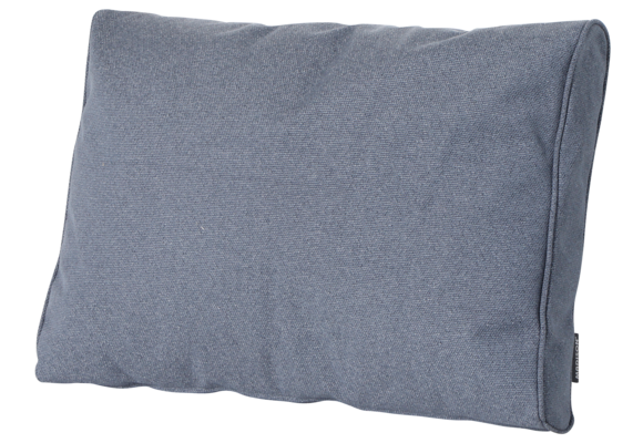 Madison Luxus Lounge-Kissen | Outdoor Manchester Denim Grau | ca. 73 x 73 cm + 73 x 43 cm