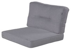 Hartman Lounge-Kissen | Havana Seal Grau | ca. 60 x 60 cm + 60 x 40 cm