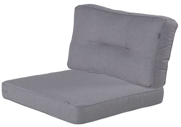 Hartman Hartman Lounge-Kissen | Havana Seal Grau  | 4 SETS | ca. 75 x 75 cm + 75 x 40 cm