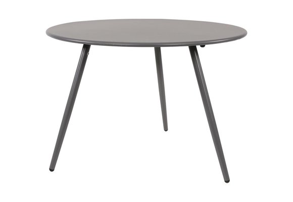 Beistelltisch Rafael ø 60 cm | Blueberry Grau | Metall | Lesli Living