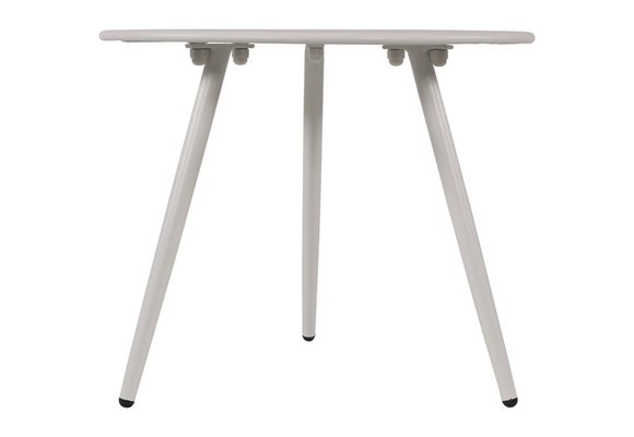 Beistelltisch Rafael ø 45 cm | Weiß | Metall | Lesli Living