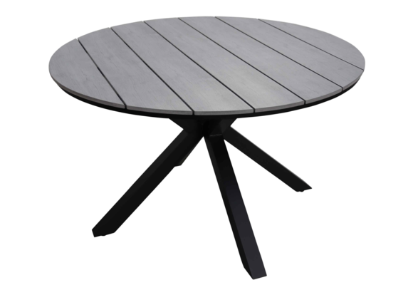 7-teiliges Gartenset | 6 Isabel Gartenstühle | Limasol Gartentisch | ø 150 cm