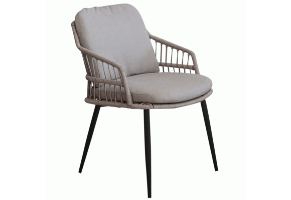 5-teiliges Garten-Set | 4 Isabel Stühle | Limasol Gartentisch | 180 cm