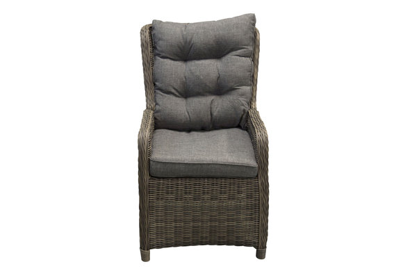 7-teiliges Gartenset | 6 verstellbare Dublin Gartenstühle | Limasol Gartentisch | 220 cm | Oval