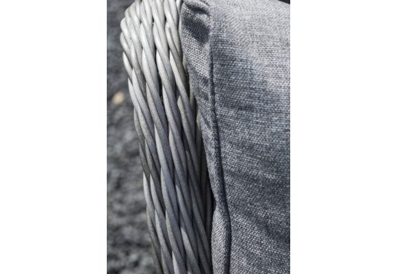 5-teiliges Gartenset | 4 Dublin Gartenstühle | Limasol Gartentisch | 180 cm | Oval