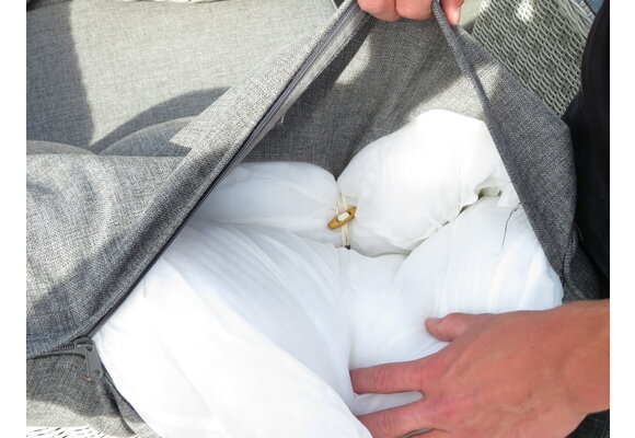 5-Teiliges Gartenset | 4 Dublin verstellbare Gartenstühle  (schwarz) | Limasol Tisch 180 cm Wood