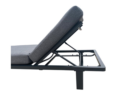 Liegestuhl Saint Martin | inkl. Kissen | Aluminium & Textilien