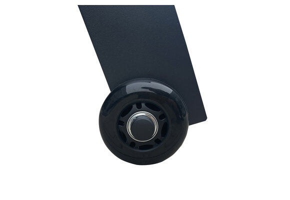 Liegestuhl Bonaire | Schwarz | Aluminium & Textil