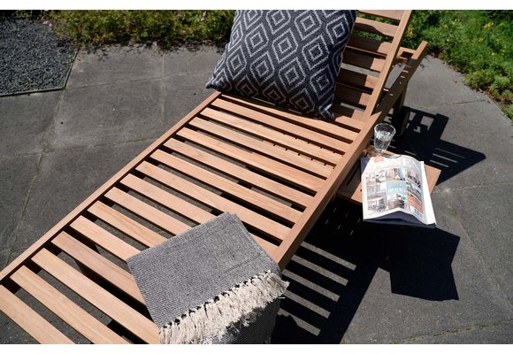 Liegestuhl | Teakholz | Lesli Living