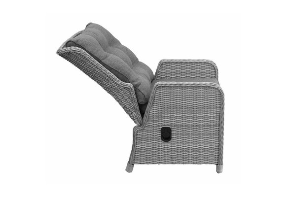 Verstellbarer Gartenstuhl | Dublin | Mystic Grau  | Rattan